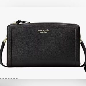 Kate Spade, Knott small black crossbody bag